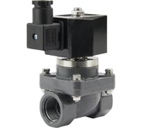 Двухходовой электромагнитный соленоидный клапан DN.ru DHF21-CP (НЗ) DN32 1 1/4 дюйм 24В D130-01175