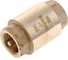 Обратный клапан WIRK 1/2" с металлической мембраной, 20 бар, t до 130 градусов, латунь WNB01-030000 1