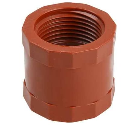 Муфта ПП AV Engineering 1/2" с внутренней резьбой, коричневая AVE159012