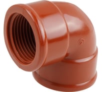 Угольник ПП AV Engineering 3/4" с внутренней резьбой, коричневый AVE159005