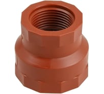 Переходная муфта ПП AV Engineering 1"х3/4"с внутренней резьбой, коричневая AVE159017