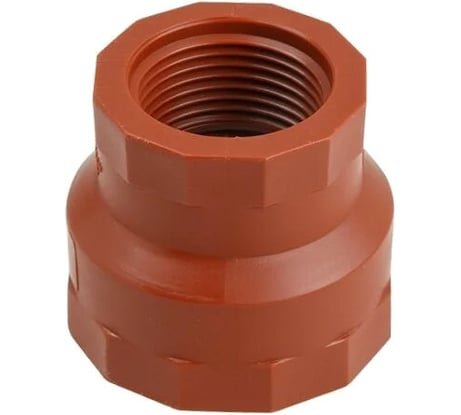 Переходная муфта ПП AV Engineering 1"х3/4"с внутренней резьбой, коричневая AVE159017