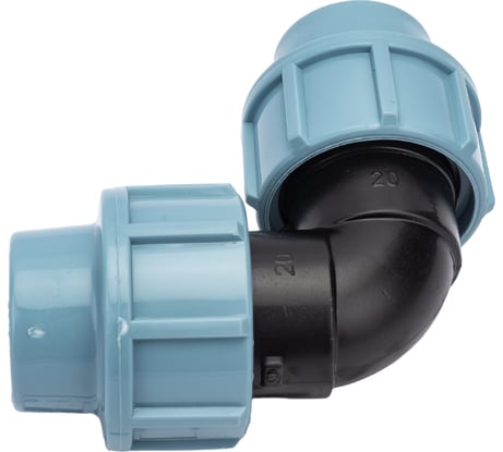 Компрессионный угольник ПНД AV Engineering 20 AVE1012020