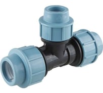Компрессионный переходной тройник ПНД AV Engineering 40x25x40 AVE110402540