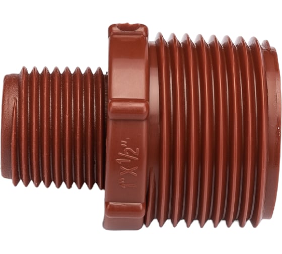 Переходной ниппель ПП AV Engineering 1"x1/2" с наружной резьбой AVE159023