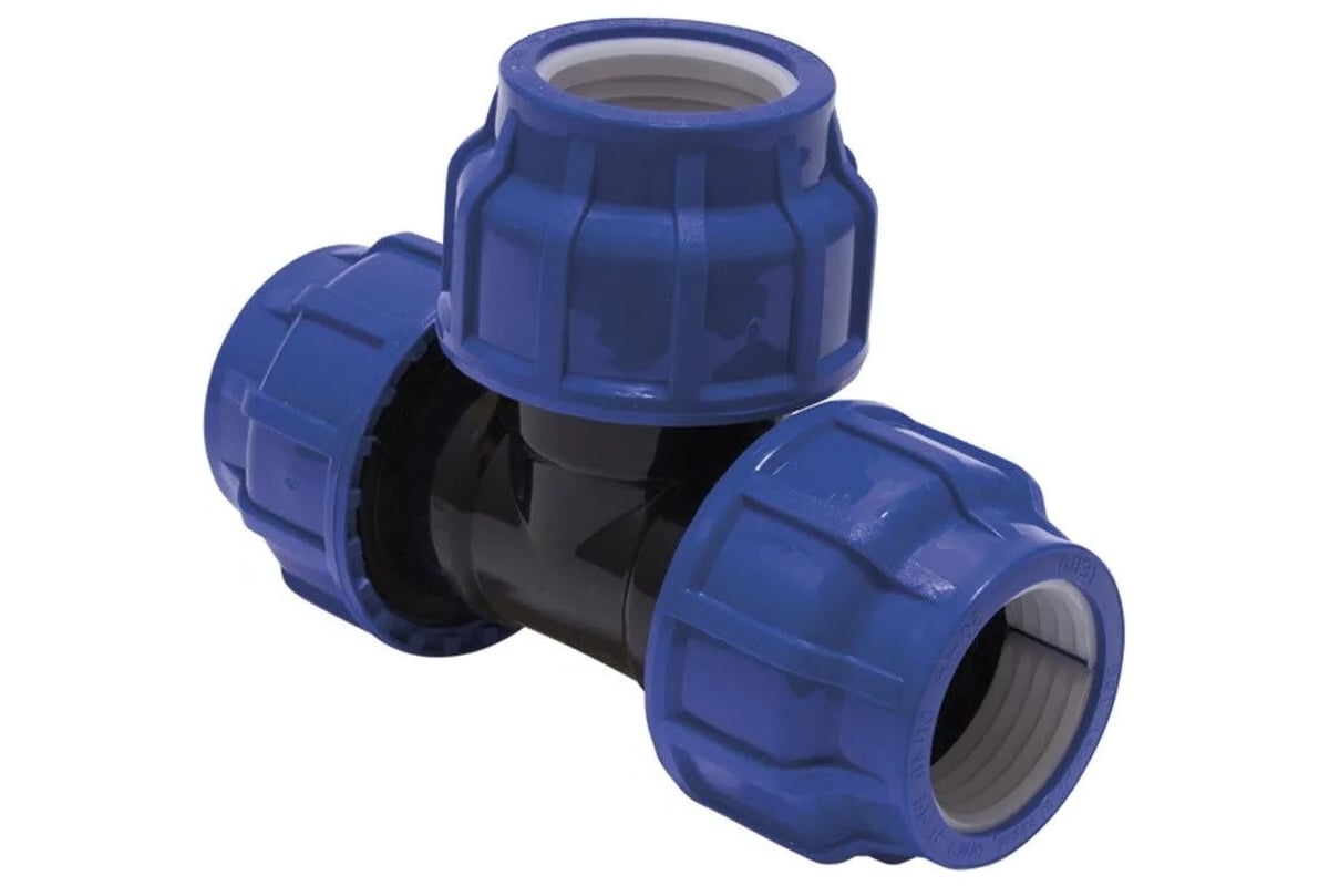 Тройник компрессионный TEBO ПНД 110x110x110 T-ПНД.Тр.0.110-110-110.CN ...