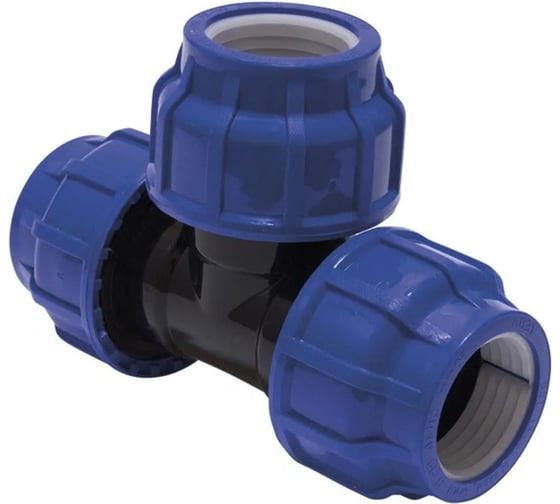 Тройник компрессионный TEBO ПНД 110x110x110 T-ПНД.Тр.0.110-110-110.CN
