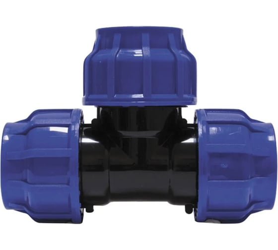 Тройник компрессионный TEBO ПНД 110x110x110 T-ПНД.Тр.0.110-110-110.CN