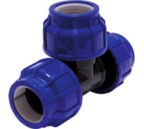 Тройник компрессионный TEBO ПНД 63x63x63 T-ПНД.Тр.0.63-63-63.CN