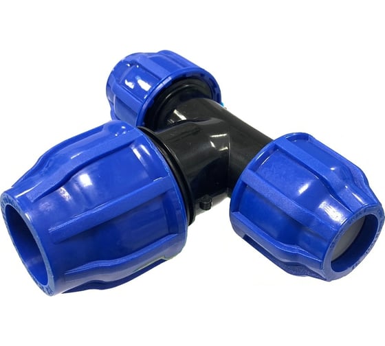 Компрессионный переходной тройник TEBO ПНД 25x32x25 9026 23817747