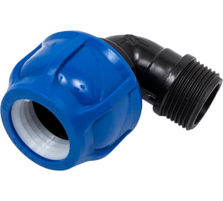 Компрессионный отвод TEBO ПНД нар. резьба 32x1" T-ПНД.О.5.32-1.CN