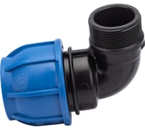 Отвод разъемный наружная резьба CN-TB ПНД 63x2" TEBO 017030713