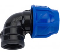 Отвод компрессионный TEBO ПНД вн. резьба 20x1/2" T-ПНД.О.4.20-12.CN