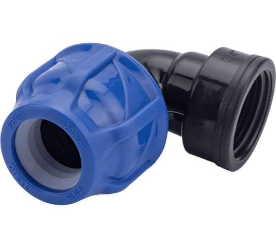 Отвод компрессионный вн. резьба TEBO ПНД 20x3/4" T-ПНД.О.4.20-34.CN