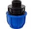 Компрессионная муфта TEBO ПНД нар. резьба 63x1.1/2" T-ПНД.М.5.63-112.CN 3