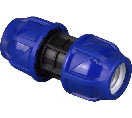 Компрессионная муфта TEBO ПНД соединительная 20x20 T-ПНД.М.0.20-20.CN