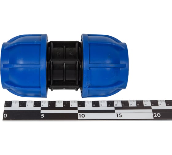 Компрессионная соединительная муфта TEBO ПНД 50x50 T-ПНД.М.0.50-50.CN