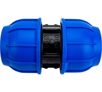 Компрессионная соединительная муфта TEBO ПНД 63x63 017030107