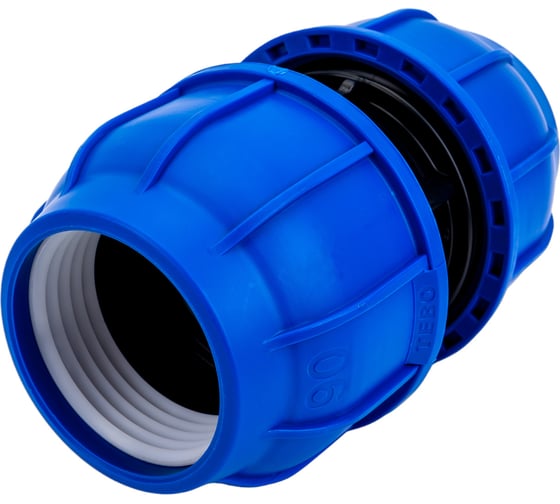 Компрессионная муфта TEBO ПНД соединительная 90x90 T-ПНД.М.0.90-90.CN