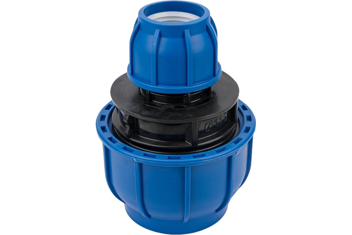 Компрессионная переxодная муфта TEBO ПНД 110x63 T-ПНД.М.0.110-63.CN ...
