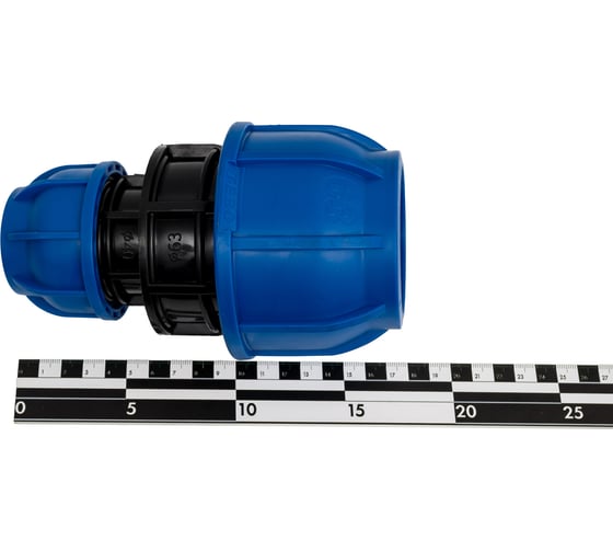 Компрессионная муфта TEBO ПНД переxодная 63x40 T-ПНД.М.0.63-40.CN