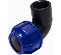 Отвод разъемный внутренняя резьба TR-TB ПНД 90х3" TEBO 8290