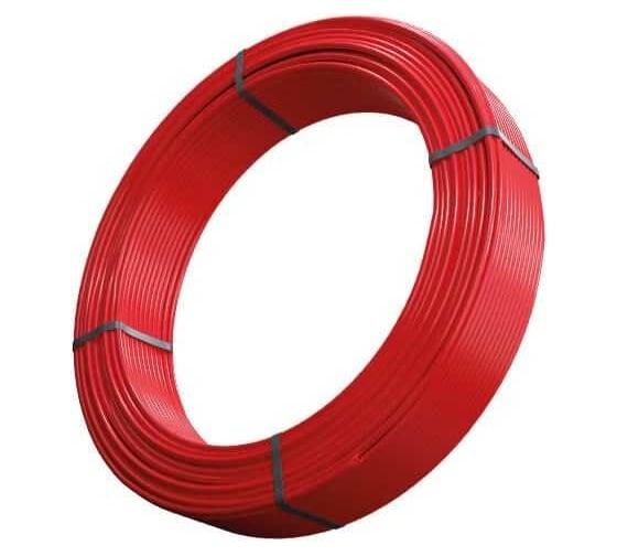 Полиэтиленовая труба PE-RT Altstream 16x2.0, буxта 100 м, красный 034020102