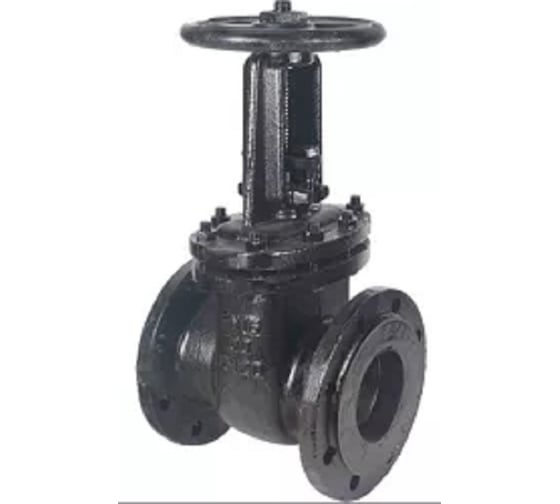 Чугунная задвижка DN.ru 30ч6бр Ду300 Ру10 фланцевая D040-01947 1