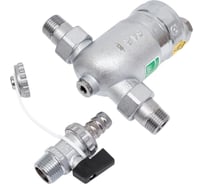 Фильтр FAR 100 мкм, с магнитными вставками, под манометр, Max: 95 C, 25 бар, 1/2" НР FA 39F3 12100