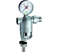 Фильтр FAR 100 мкм, с магнитными вставками, с манометром, Max: 95 C, 25 бар, 1/2" ВР-НР FA 39F6 12100