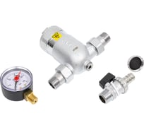 Фильтр FAR 100 мкм, с магнитными вставками, с манометром, Max: 95 C, 25 бар, 1/2" НР FA 39F4 12100