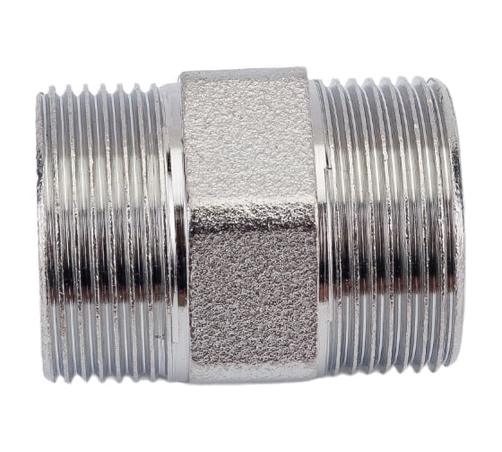 Хромированный переходник FAR 1/2" НР М24x19 - М24x19 FC 5110 C12