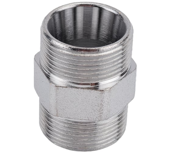 Хромированный переходник FAR 1/2" НР М24x19 - М24x19 FC 5110 C12