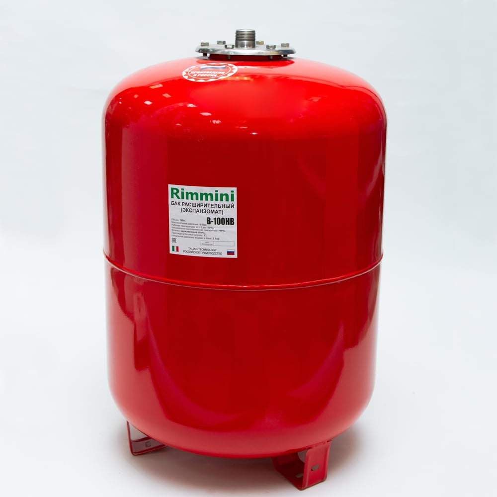 Экспанзомат Rimmini В-100В нерж.фл. верхнее подключение B-100BH ...