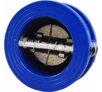 Обратный клапан DN.ru чугунный Ду50 Ру16 двухстворчатый межфланцевый D100-01486