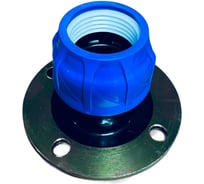 Фланцевое компрессионное соединение TEBO ПНД 75x2.1/2" T-ПНД.Фл.0.75x212.CN