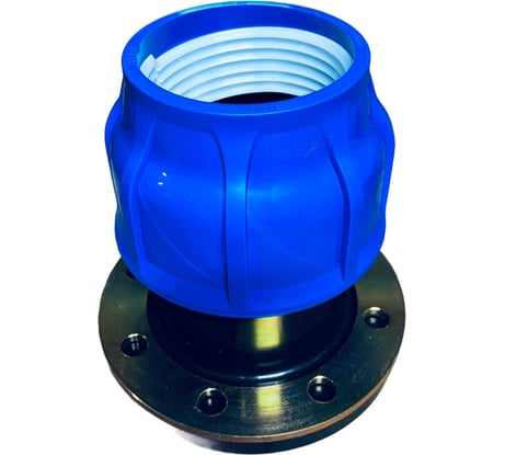 Фланцевое соединение компрессионное ПНД 110x4", TEBO T-ПНД.Фл.0.110x4.CN