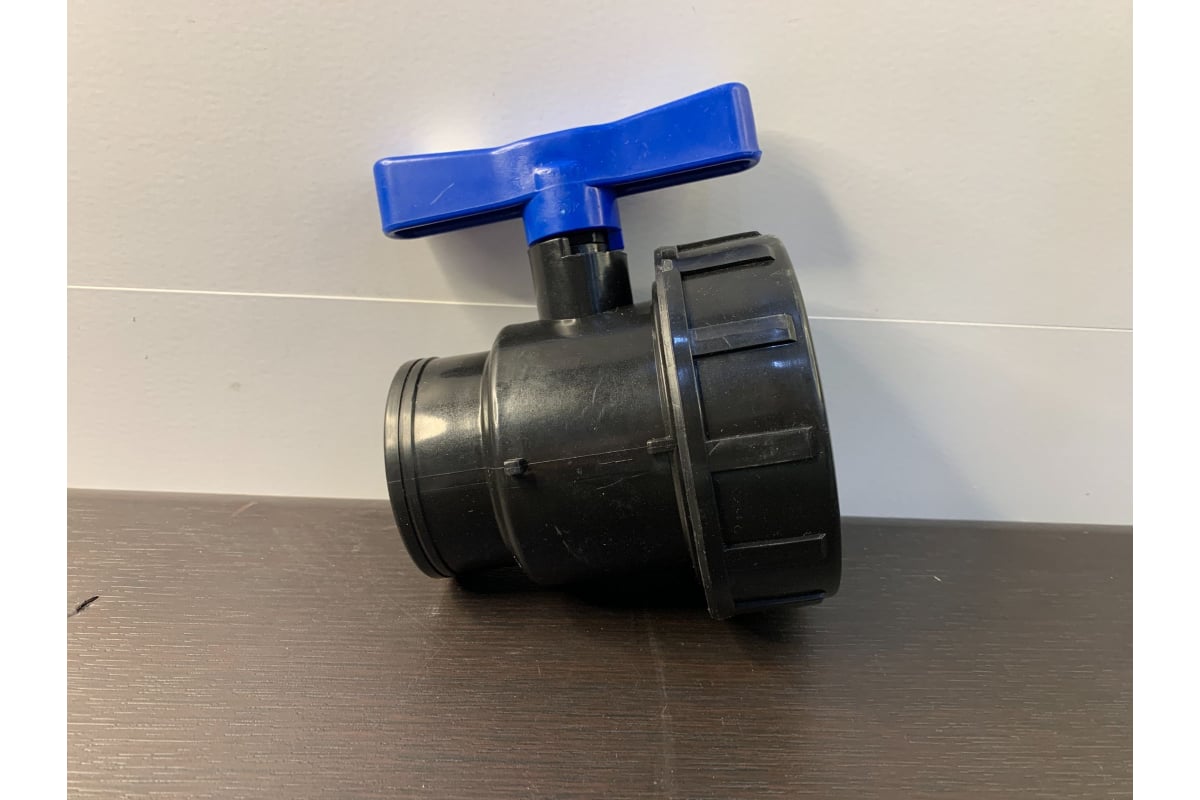 Шаровой компрессионный кран TEBO ПНД 2" ВН/ВН T-ПНД.Кш.1.2.CN ...