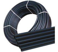 Питьевая напорная труба ПНД TEBO R-TB 75x6.8, SDR11 (ПЭ100;16 атм) 100 м 017010207-01