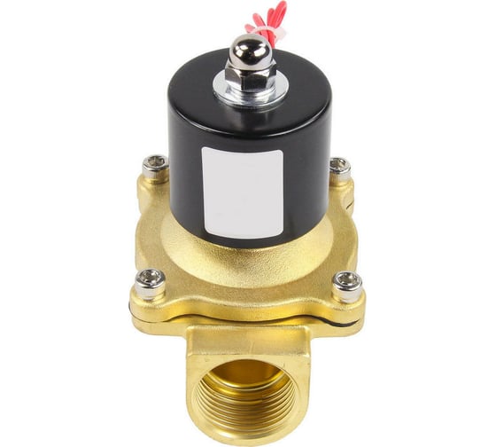 Клапан электромагнитный DN.ru VS2W-100E-NC Ду20 Ру10 двухходовой, латунь, EPDM, 220В AC D130-01249