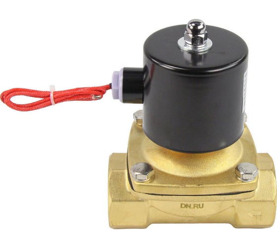 Клапан электромагнитный DN.ru VS2W-100E-NC Ду50 Ру10 двухходовой, латунь, EPDM, 220В AC D130-01253