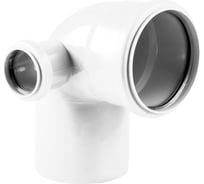 Отвод RTP ELITE левый/правый МК МПП 110x50x87 белый 29093