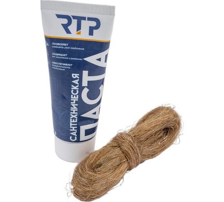 Монтажный набор RTP (сантехническая паста 70г, лен 15г) 29549