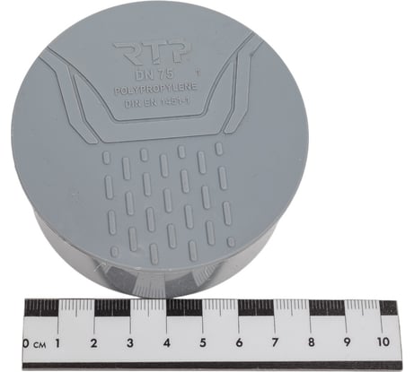 Заглушка RTP ВК ПП 75 серый 36325