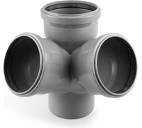 Двухплоскостная крестовина RTP ВК ПП 110/110x67/110 серый G 33474