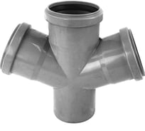 Одноплоскостная крестовина RTP ВК ПП 75/75/75x67 серый G 33475