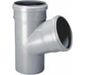 Тройник RTP ВК ПП 40x40x67 серый G 33464