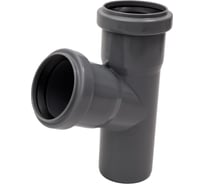 Тройник RTP ВК ПП 50x50x67 серый S 33466