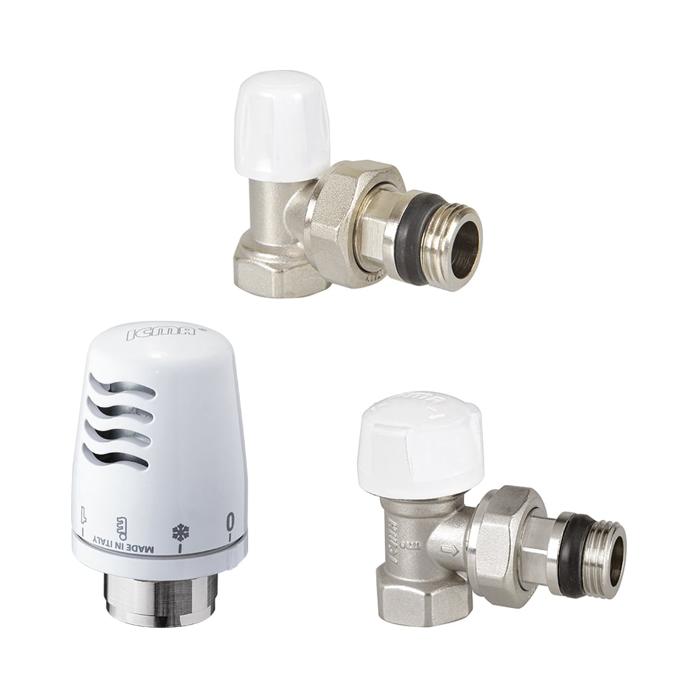Термостатический угловой комплект ICMA S.P.A. 1/2\" \"антипротечка ...