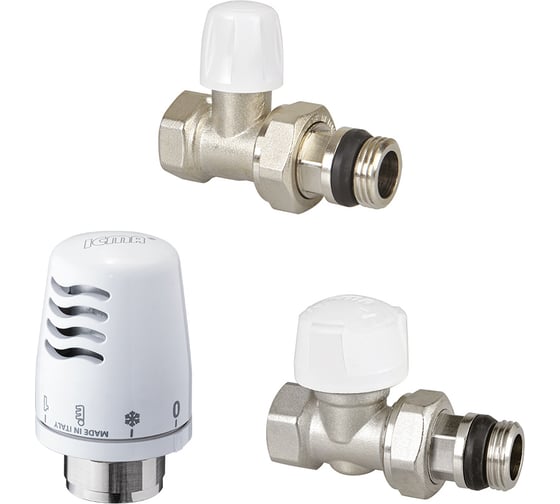 Термостатический прямой комплект ICMA S.P.A. 1/2" 82KITPAD061101